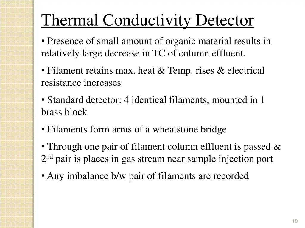 thermal conductivity detector 1