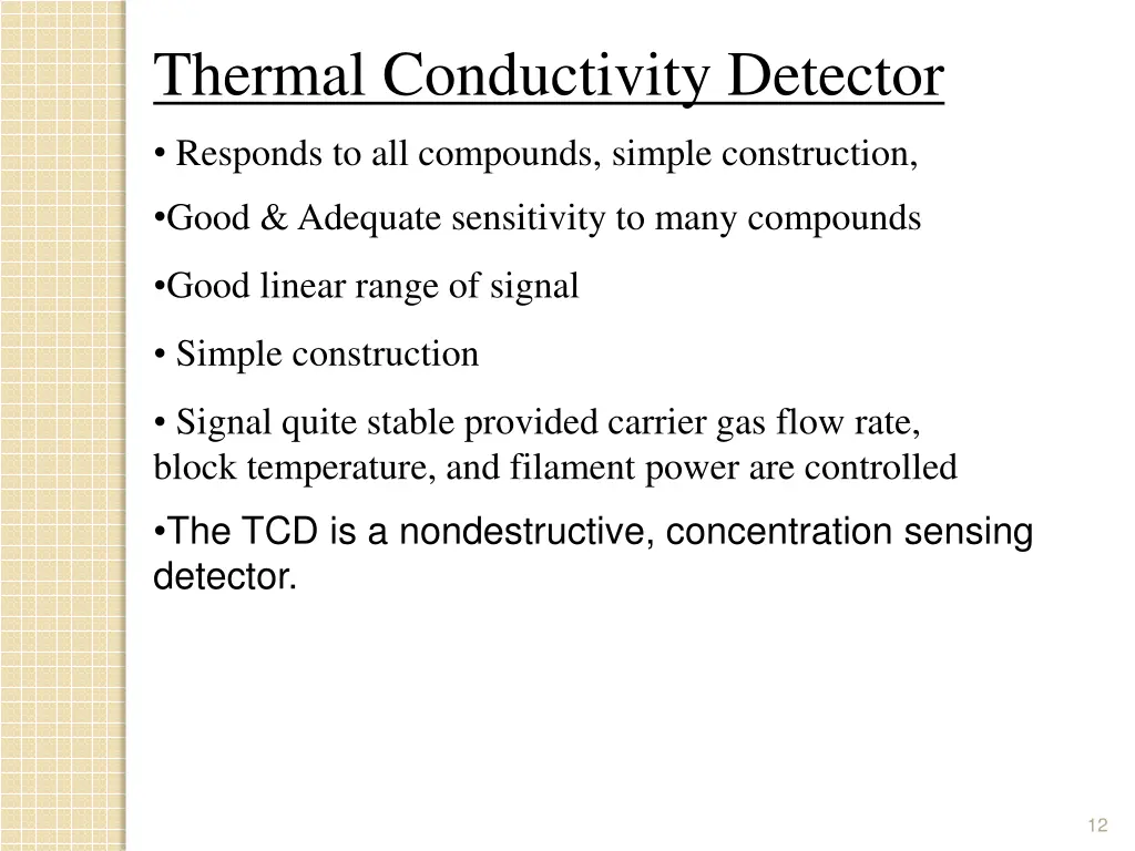 thermal conductivity detector 3