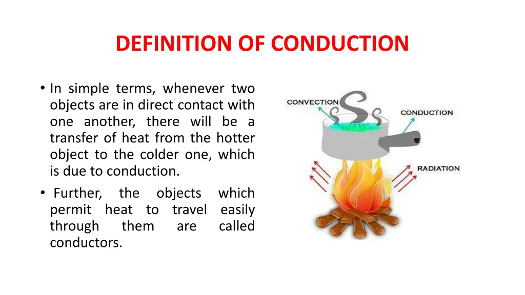 definition of conduction 2