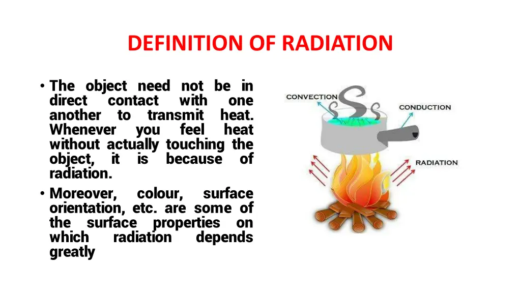 definition of radiation 1