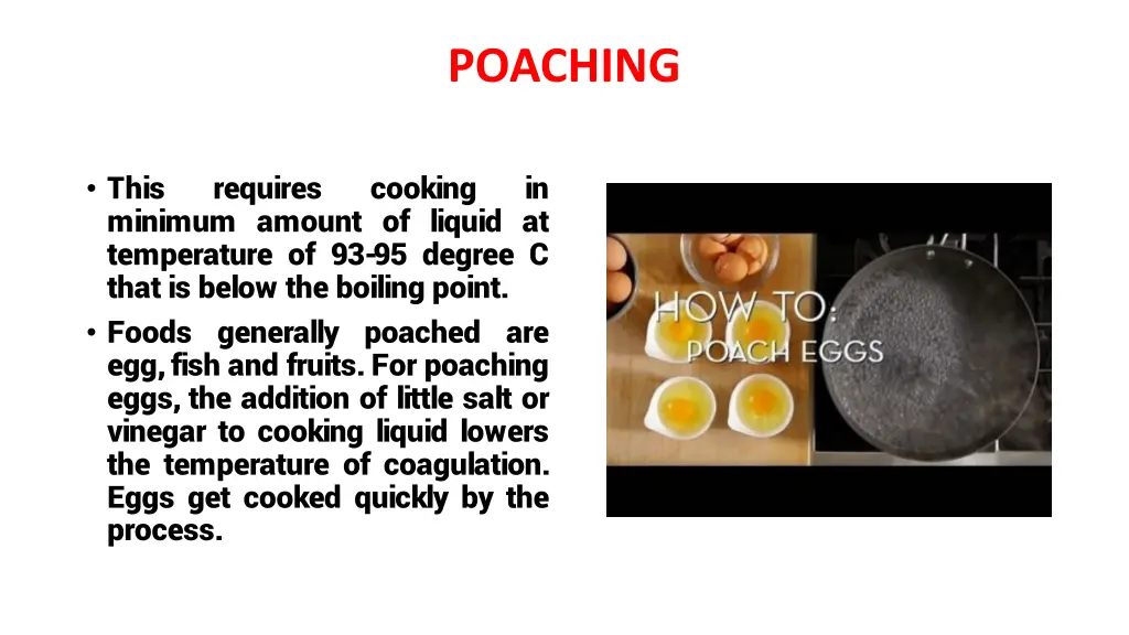 poaching