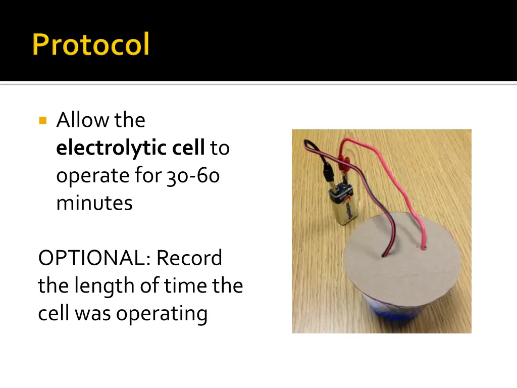 allow the electrolytic cell to operate