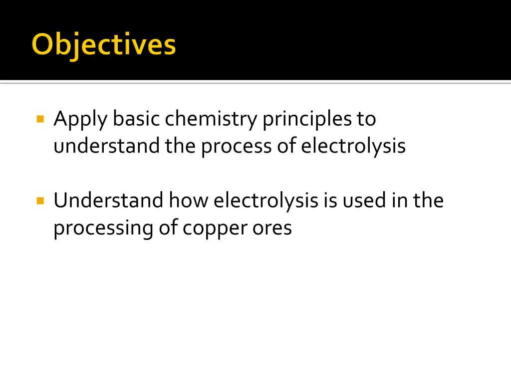 apply basic chemistry principles to understand