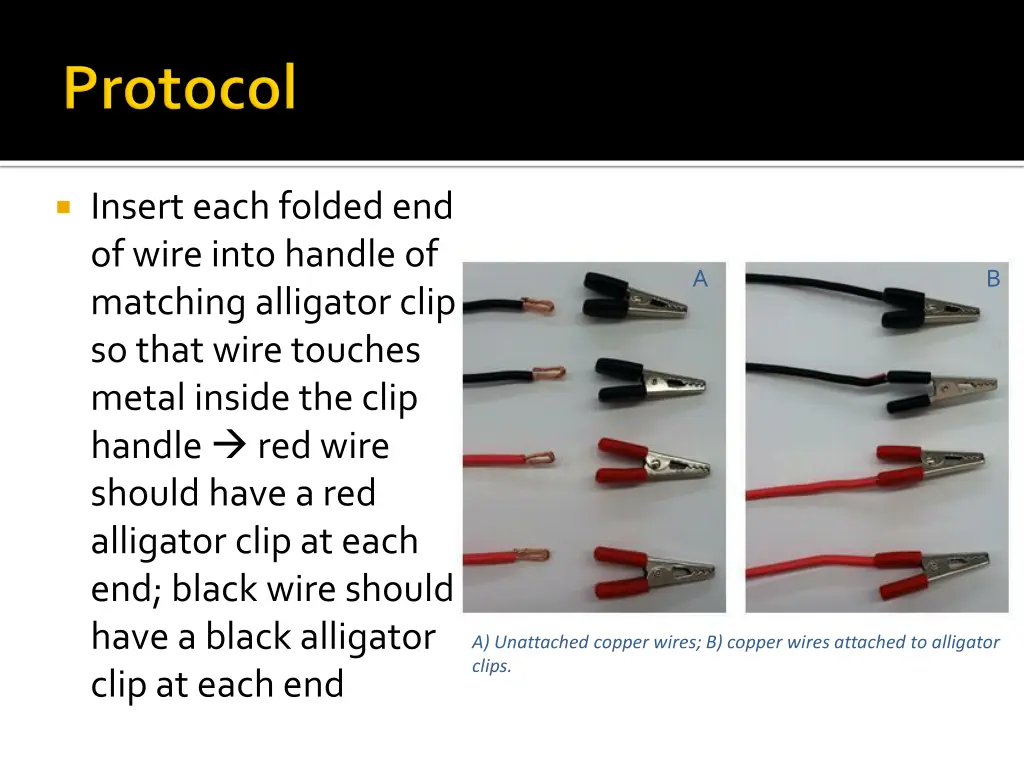 insert each folded end of wire into handle