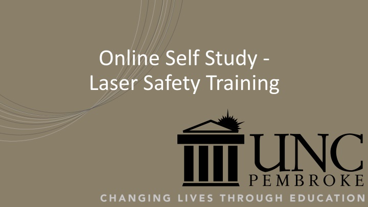 online self study laser safety training