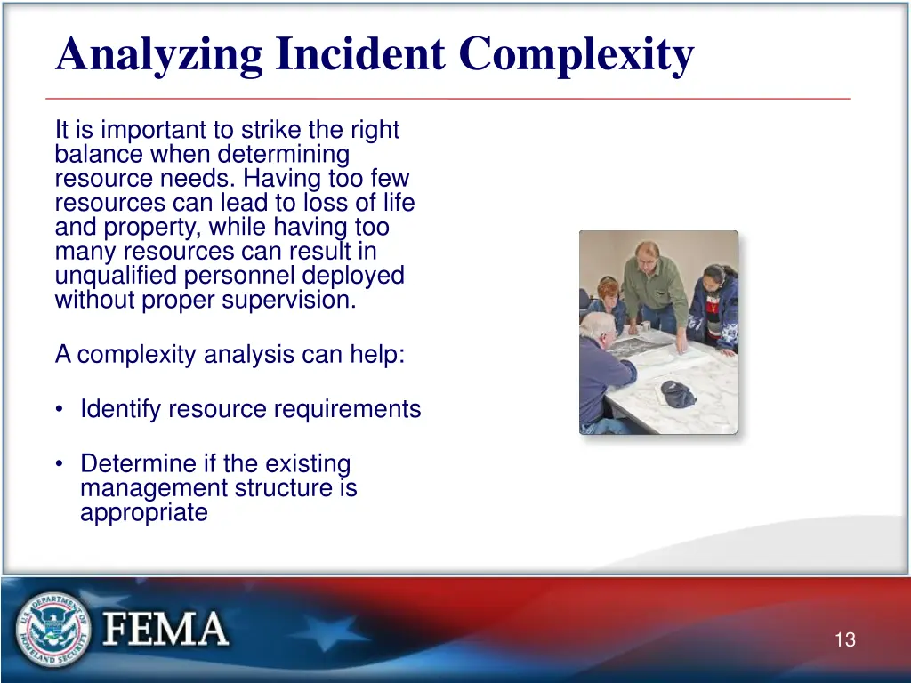 analyzing incident complexity