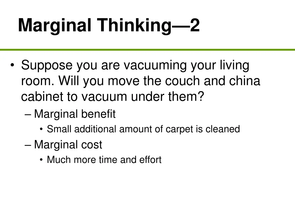 marginal thinking 2