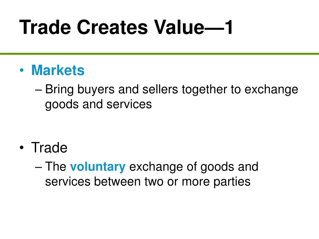 trade creates value 1