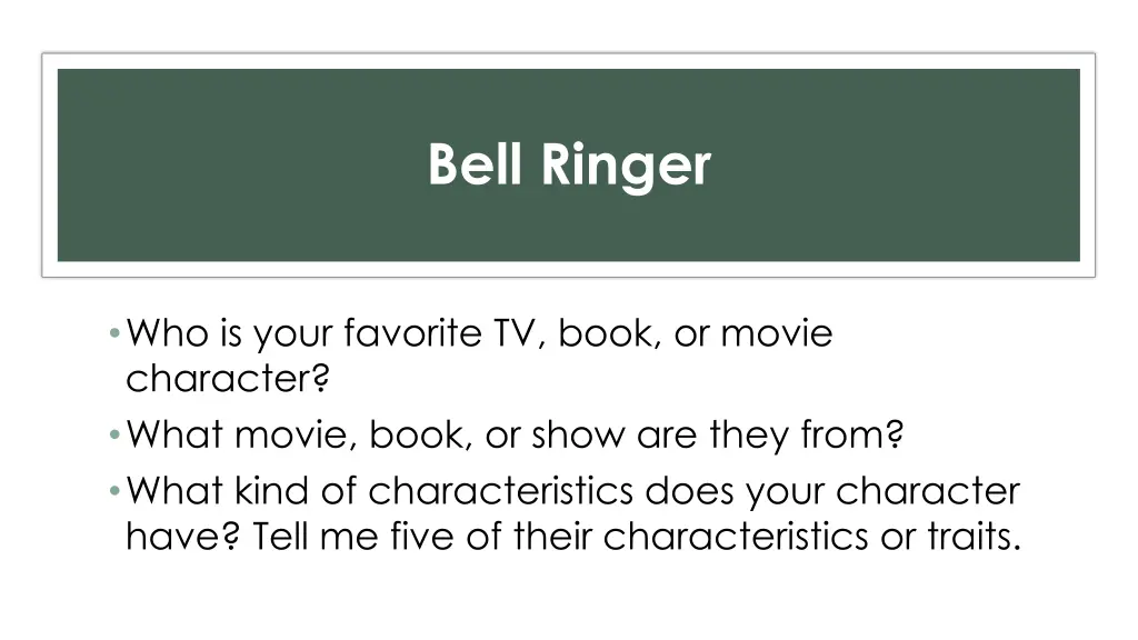 bell ringer