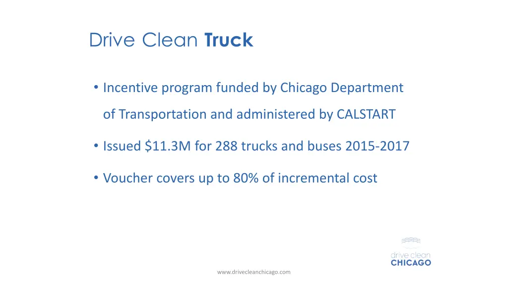 drive clean truck 1