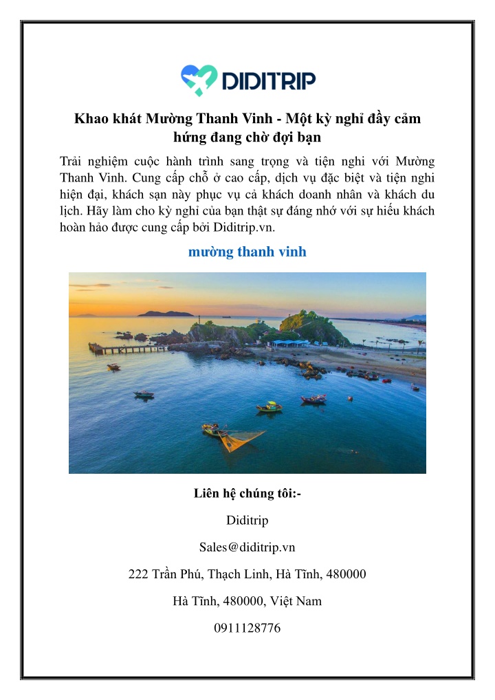 khao kh t m ng thanh vinh