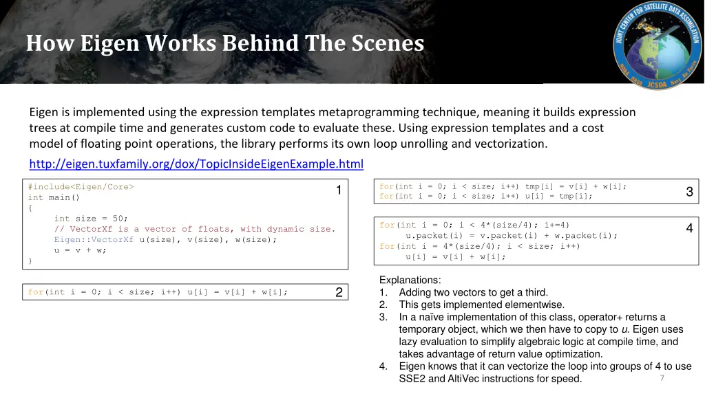 how eigen works behind the scenes