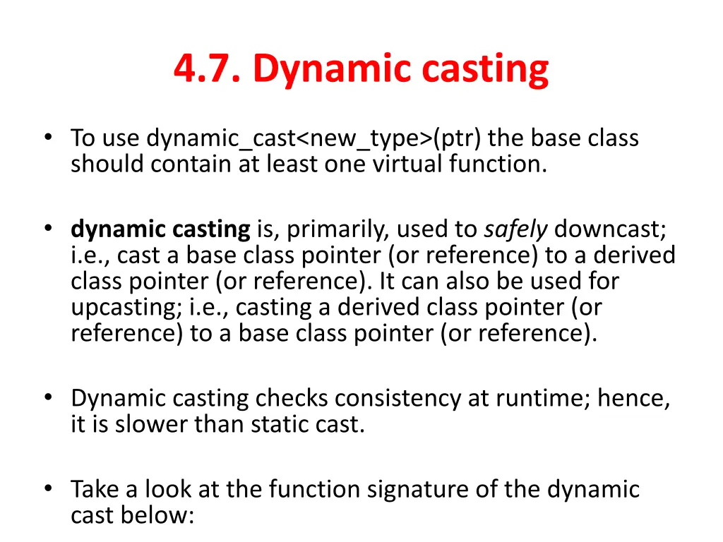 4 7 dynamic casting