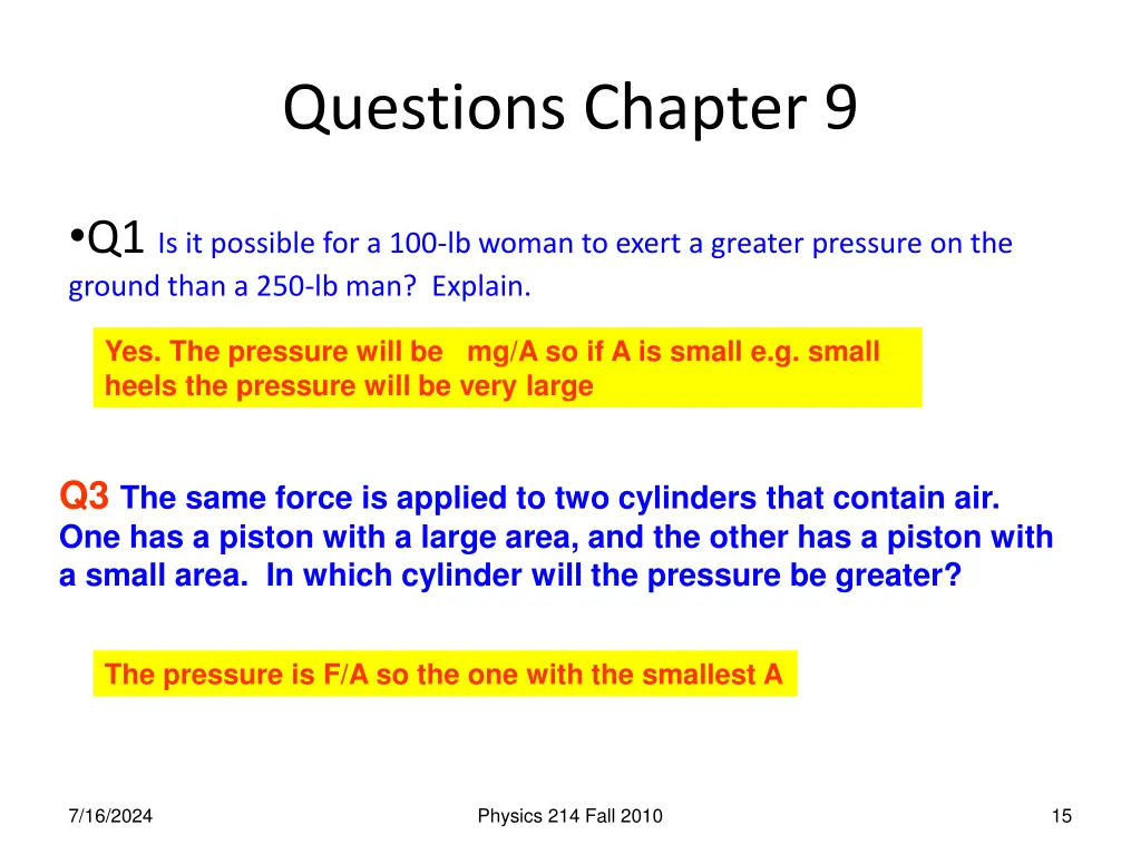 questions chapter 9