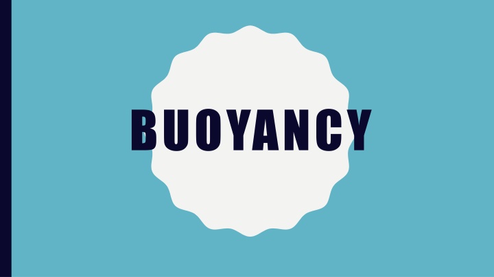 buoyancy