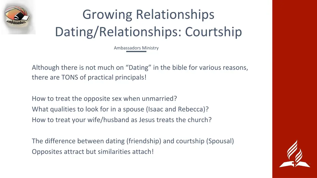 growing relationships dating relationships