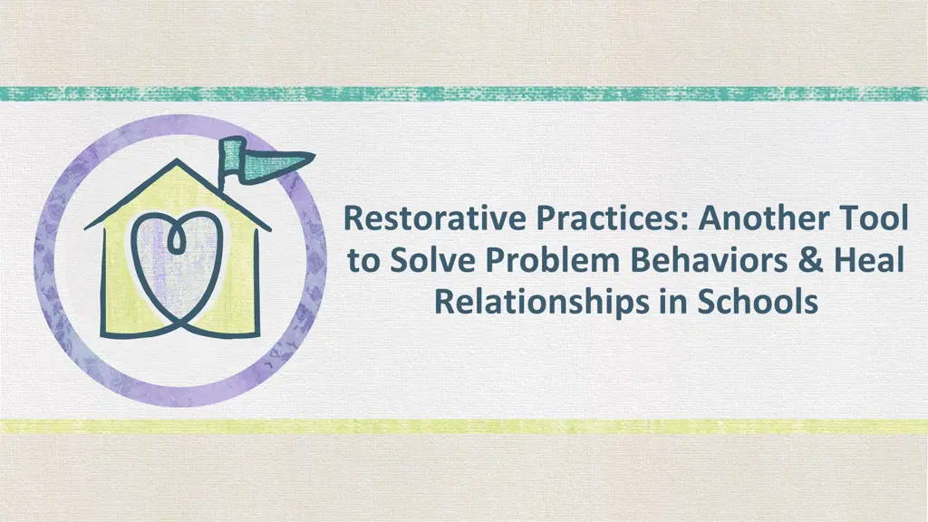 restorative practices another tool to solve