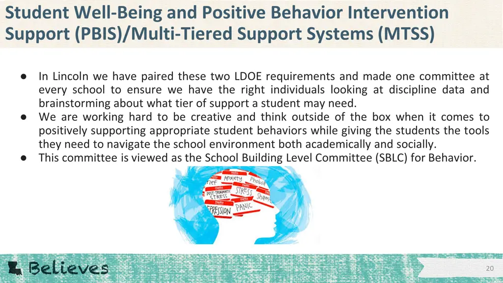 student well being and positive behavior