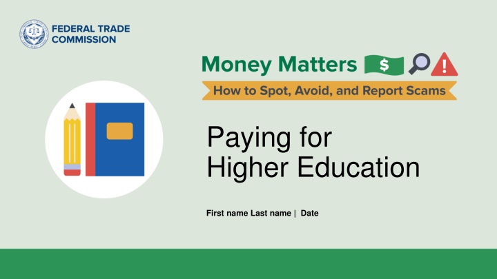 paying for higher education