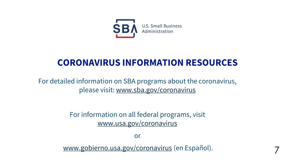 coronavirus information resources