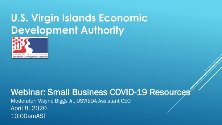 u s virgin islands economic development authority