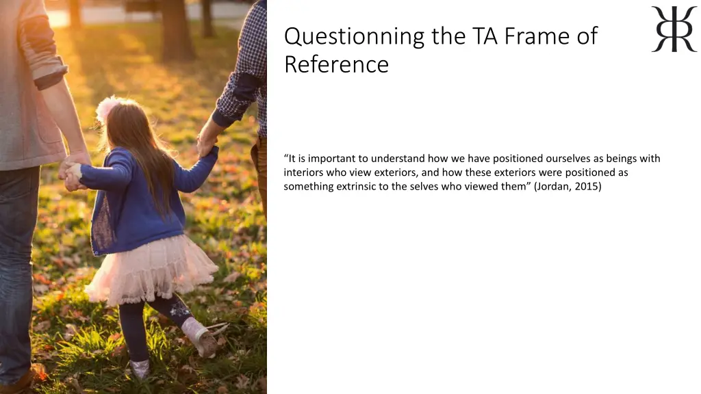 questionning the ta frame of reference