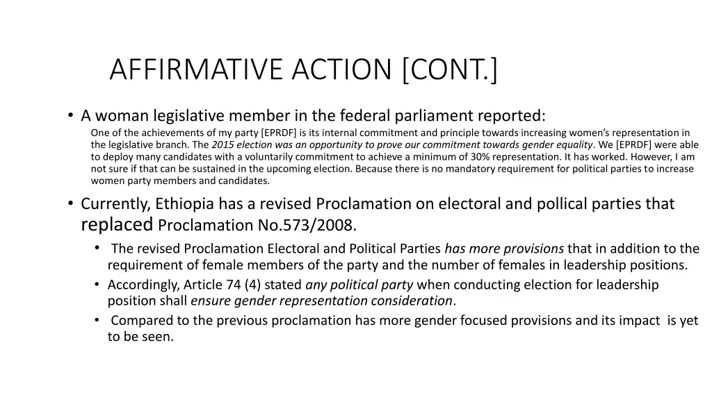 affirmative action cont 2