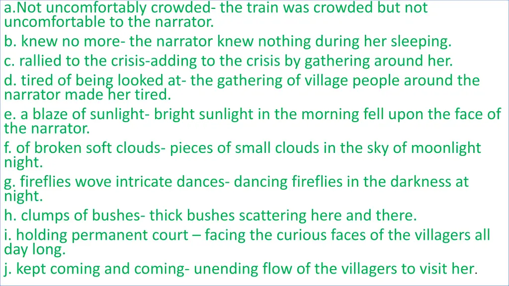 a not uncomfortably crowded the train was crowded