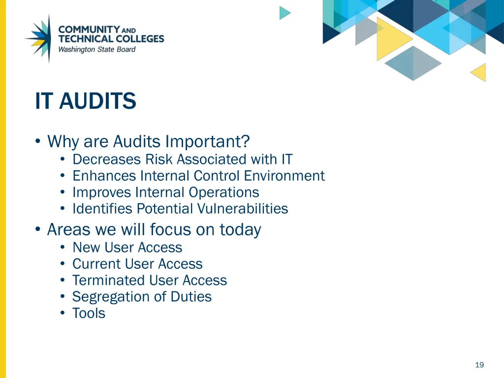 it audits