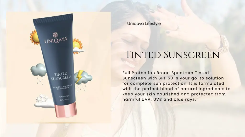 tinted sunscreen