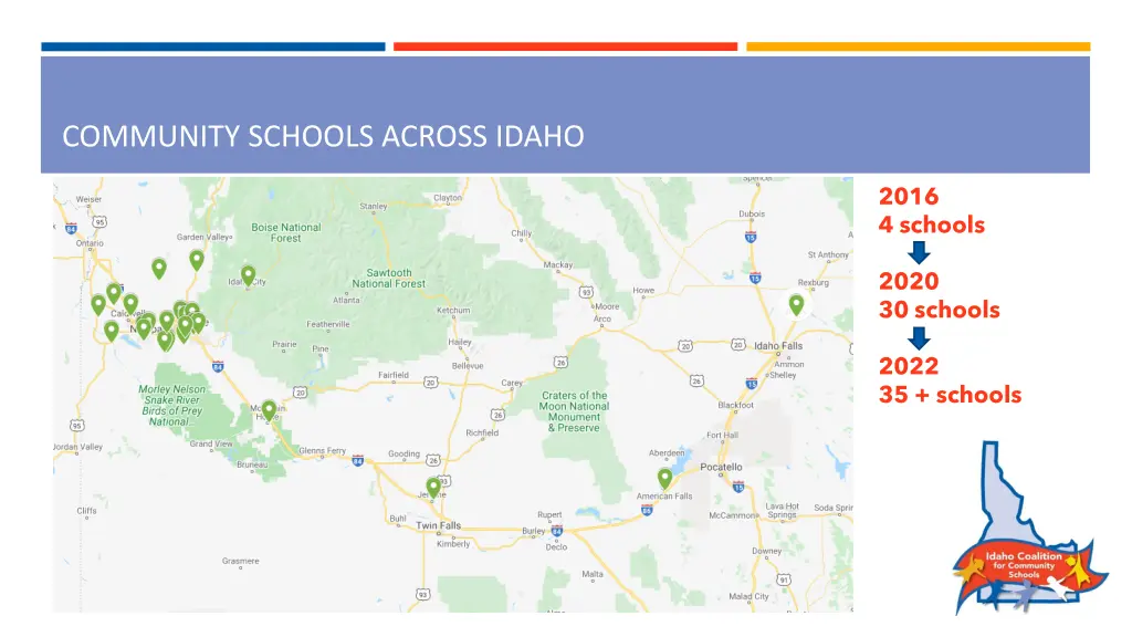 community schools across idaho