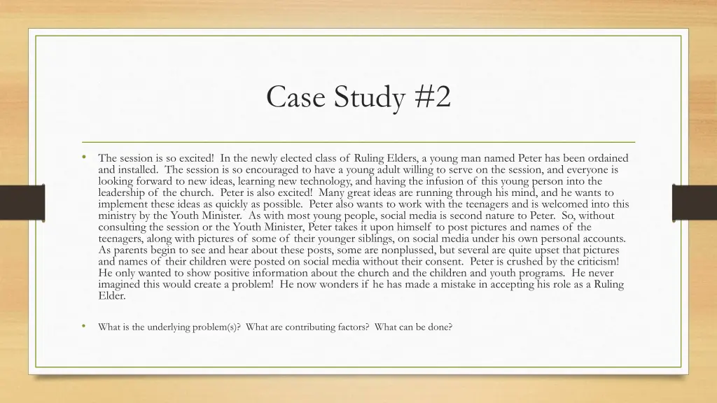 case study 2