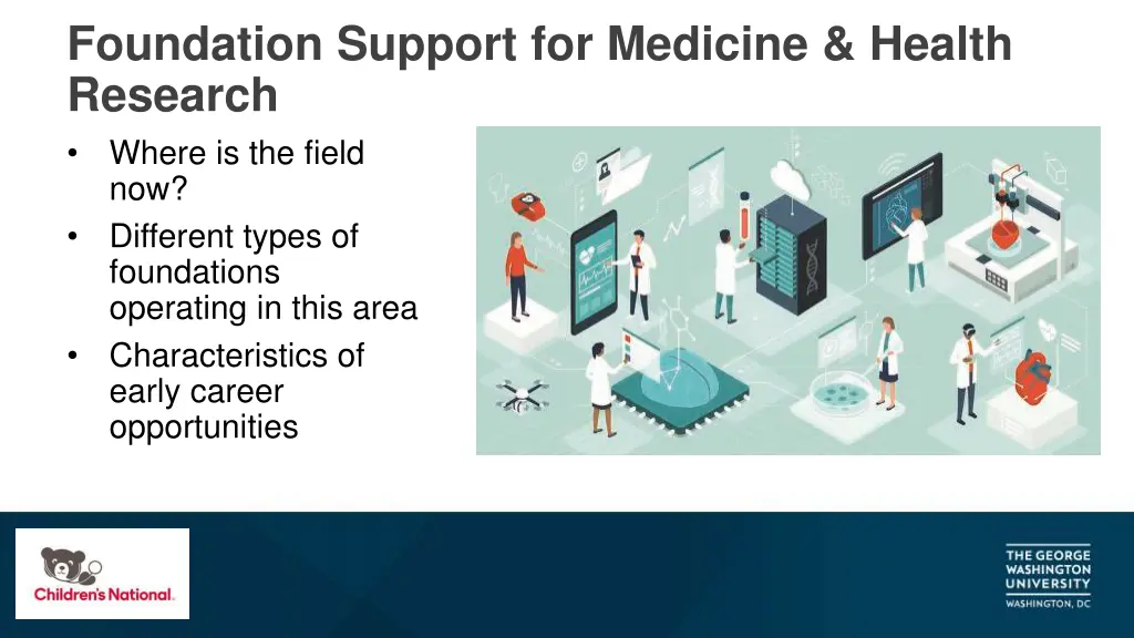 foundation support for medicine health research