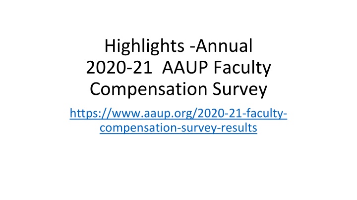 highlights annual 2020 21 aaup faculty