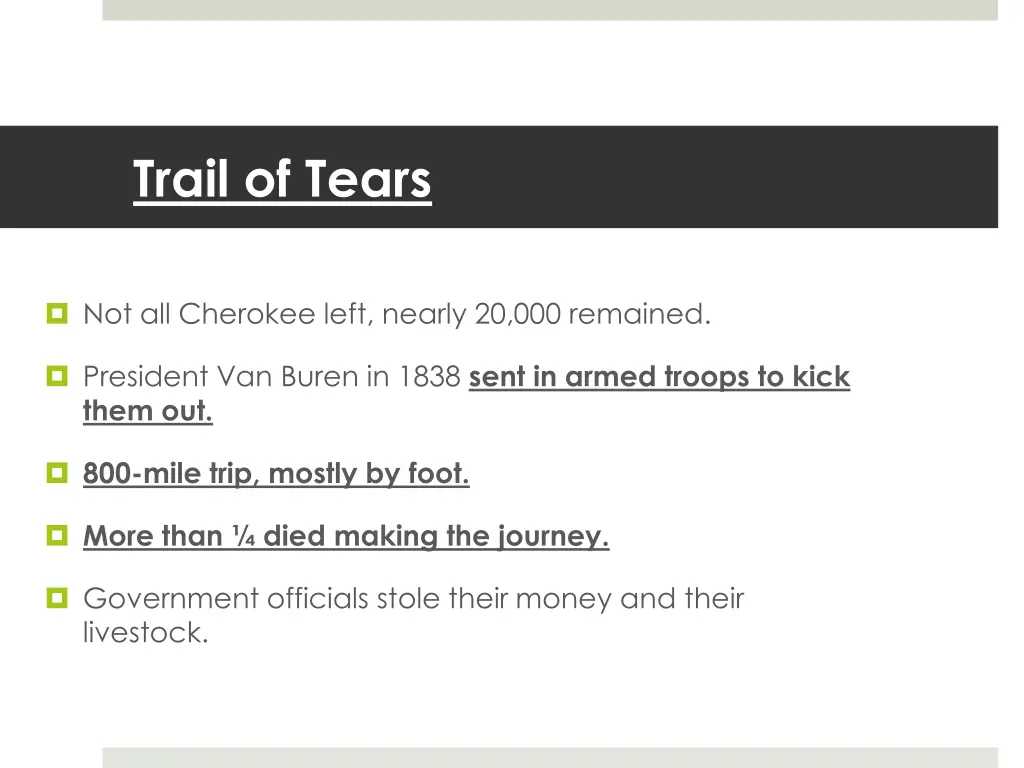 trail of tears