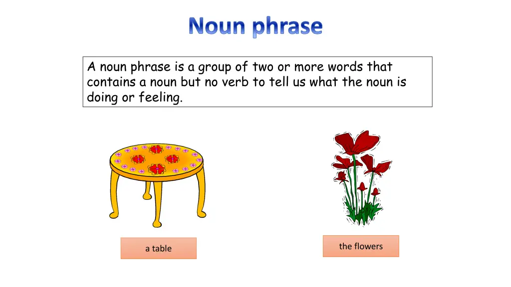 noun phrase