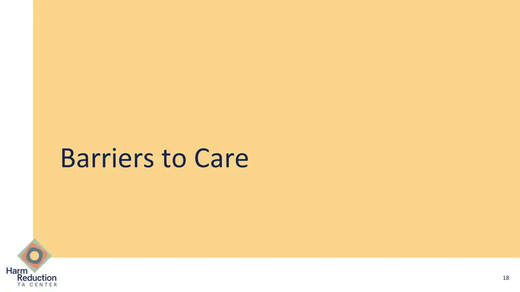 barriers to care