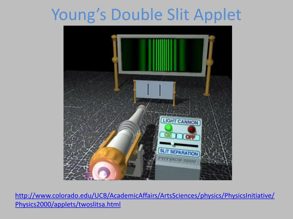 young s double slit applet