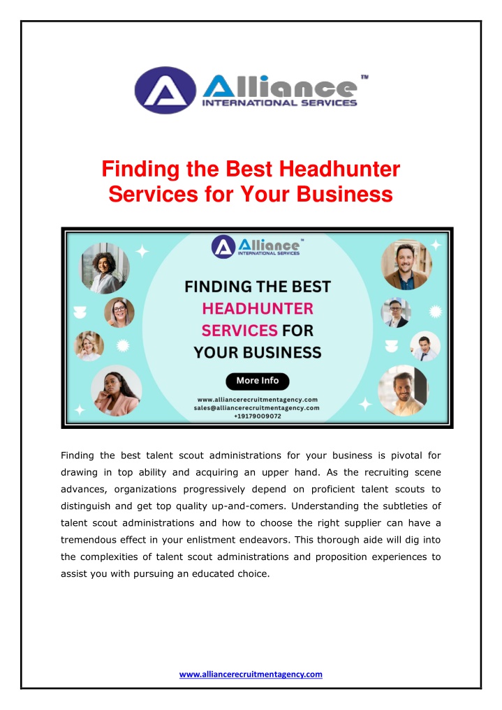 finding the best headhunter services for your