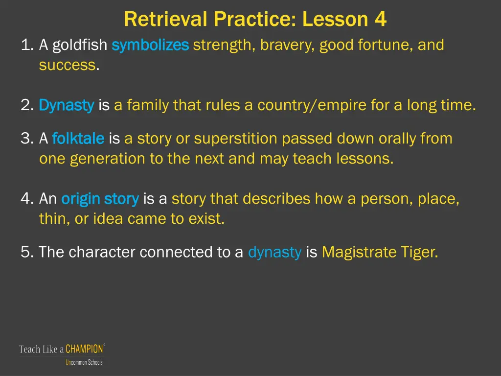 retrieval practice lesson 4 1