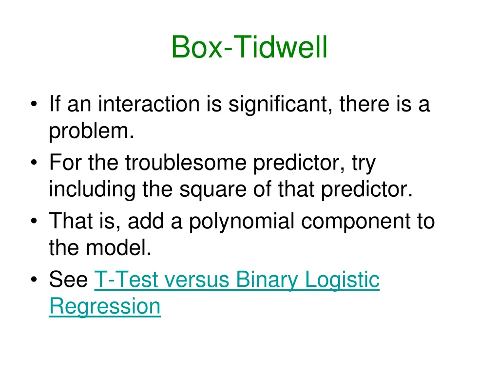 box tidwell