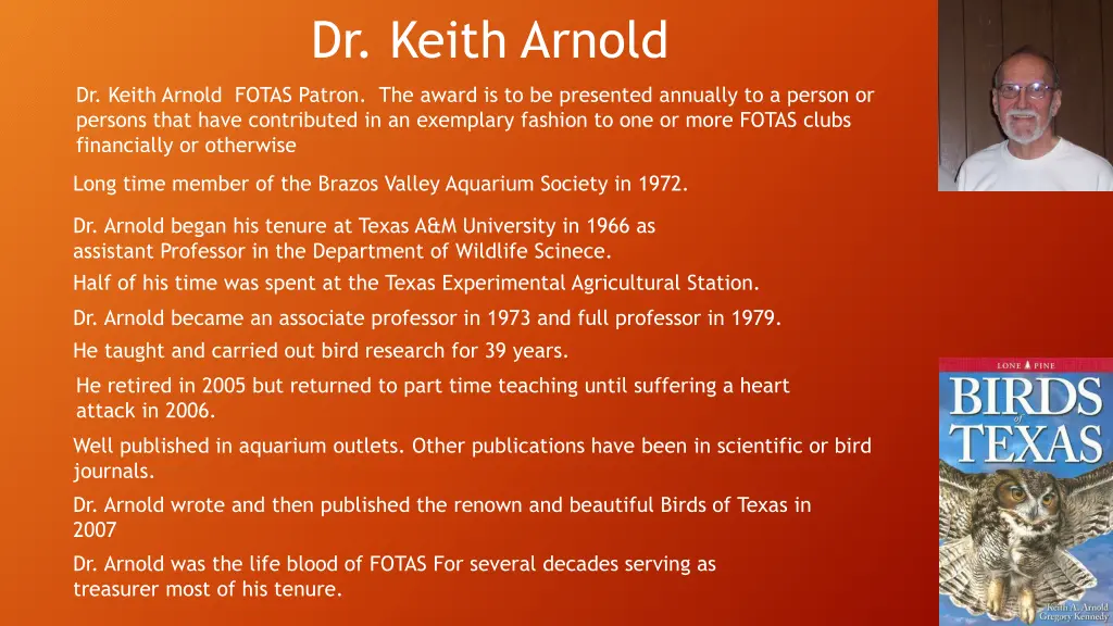 dr keith arnold