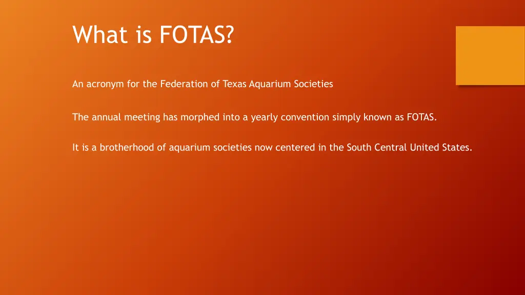 what is fotas