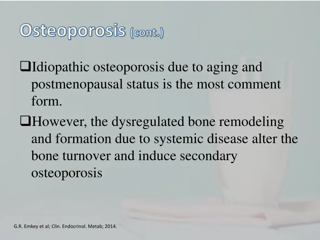 osteoporosis cont 1