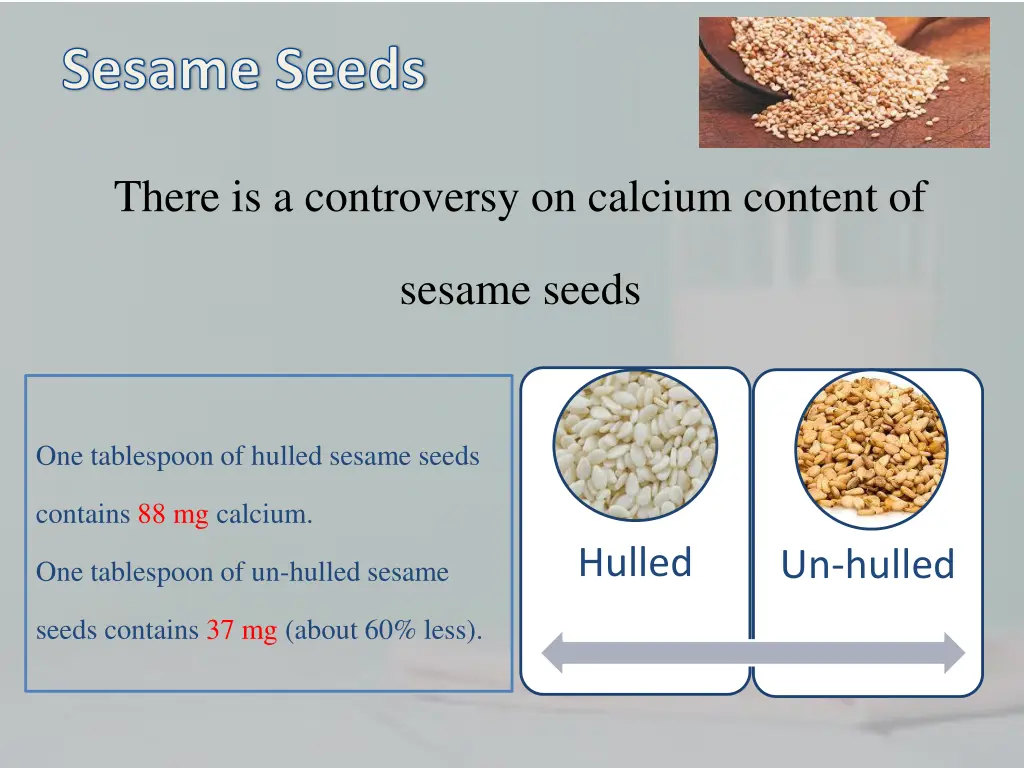 sesame seeds