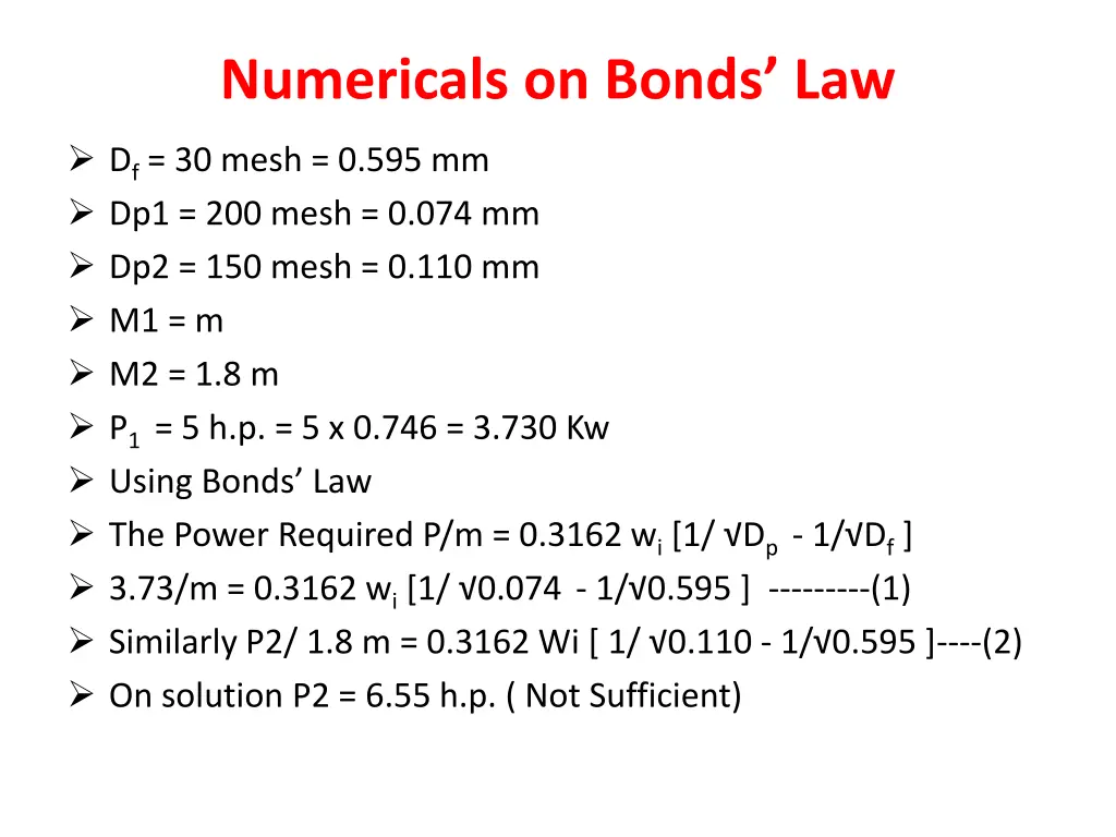 numericals on bonds law 1