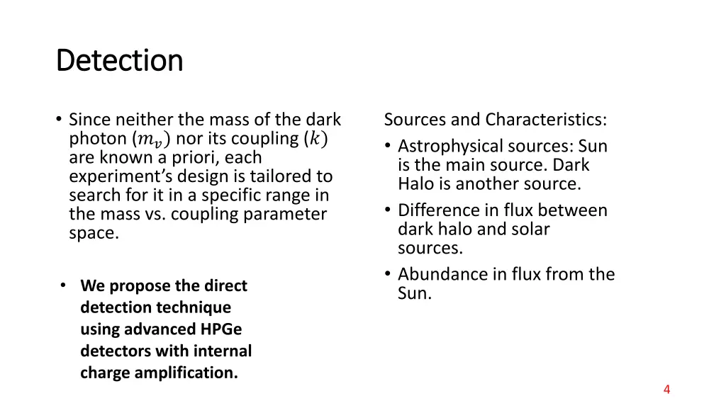 detection detection