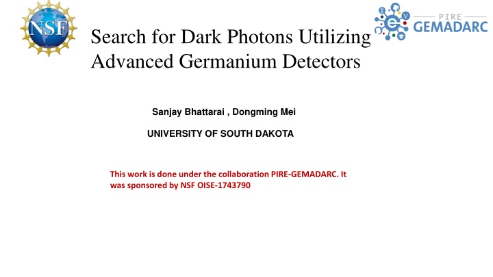 search for dark photons utilizing advanced