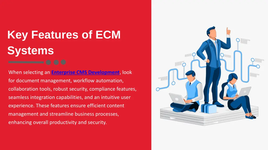 key features of ecm systems