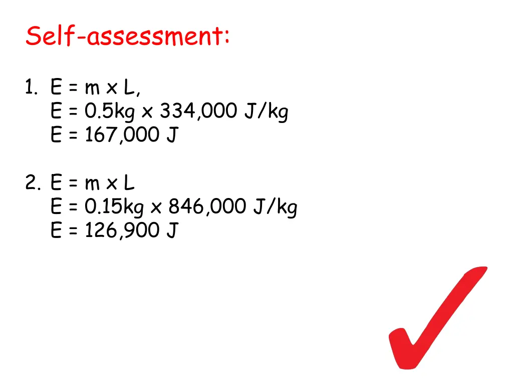 self assessment 3